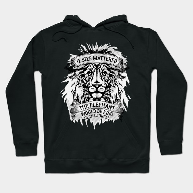 The Elephant Would Be King Jiu Jitsu Hoodie by ThreadsMonkey